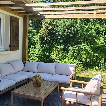 Maison Confortable En Foret Pres Des Plages Aucun Voisinage 펜션 *
